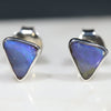 Australian Boulder Opal  Silver Stud Earring Code -SE294