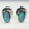 Australian Boulder Opal  Silver Stud Earring Code -SE274