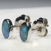 Australian Boulder Opal  Silver Stud Earring Code -SE274
