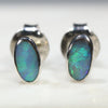 Australian Boulder Opal  Silver Stud Earring Code -SE274