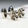 Australian Boulder Opal  Silver Stud Earring Code -SE274