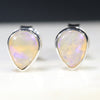 Australian Boulder Opal  Silver Stud Earring Code -JERS02