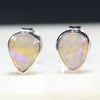 Australian Boulder Opal  Silver Stud Earring Code -JERS02