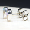 Australian Boulder Opal  Silver Stud Earring Code -JERS02