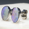 Sterling Silver  - Solid Boulder Opal