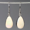  Opal Silver Drop Earrings