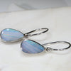 Natural Australian Boulder Opal Silver Earring (11mm x 6mm) Code -SE270