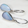 Natural Australian Boulder Opal Silver Earring (11mm x 6mm) Code -SE270