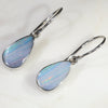 Natural Australian Boulder Opal Silver Earring (11mm x 6mm) Code -SE270