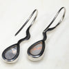 Natural Australian Opal  Silver Earring (10mm x 6mm) Code -SE259