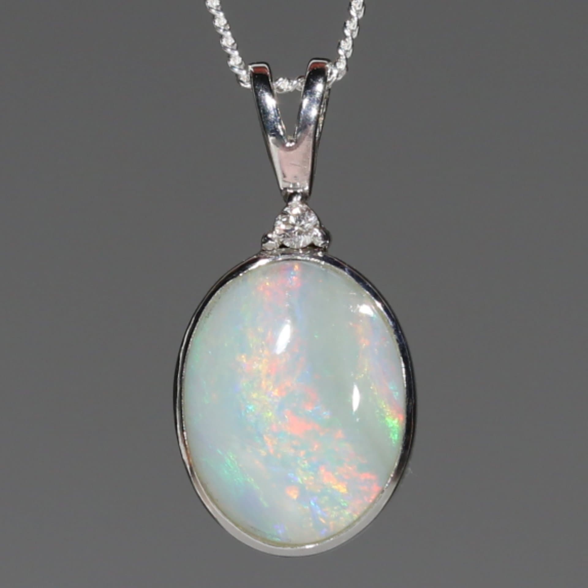 Real 925 Silver 1.5ct Fire Opal Pendant 7mm*9mm Natural Opal Necklace  Pendant for Party 18K Gold Plating Opal Jewelry - AliExpress