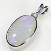 White Opal with Diamond