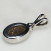 Silver Opal Pendant Rear View