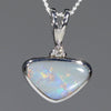 Australian Opal Silver Pendant