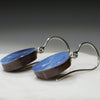 Natural Australian Boulder Opal Silver Earring (23mm x 10mm) Code -SEJ300