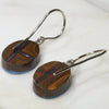 Natural Australian Boulder Opal Silver Earring (23mm x 10mm) Code -SEJ300