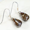 Australian Boulder Opal Matrix Silver Earrings Code -ERJ400