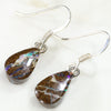 Australian Boulder Opal Matrix Silver Earrings Code -ERJ400