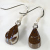 Solid Queensland Matrix Opal Drop Earrings