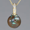 Matrix Opal Gold with Diamonds