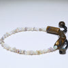 White Opal Adjustable Bracelet