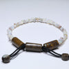 Australian White Opal Adjustable Bracelet 15.5cm Code AWB03