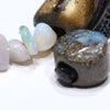Australian White Opal Adjustable Bracelet 15.5cm Code AWB03