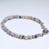 Natural Australian Opal Silver Bracelet 14.5cm-16cm Code AWB04