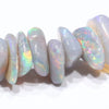 Natural Australian Opal Silver Bracelet 14.5cm-16cm Code AWB04