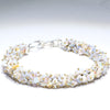Natural Australian White Opal Beaded Bracelet