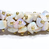 Natural Australian Opal Silver Bracelet 18.5-20cm Code AWB05