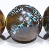 Natural Australian Boulder Opal Matrix Silver Bracelet 18cm -19cm Code BR001
