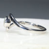 Natural Australian Boulder Opal Silver Ring - Size 6.5 Code - R192