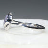 Natural Australian Opal Silver Ring - Size 10 Code -R39