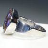 Silver Opal Ring Side View