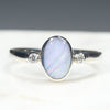 Natural Opal Silver Ring