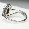 Natural Australian Boulder Opal Silver Ring - Size 5 Code - SRJ0B1