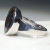 Matrix Opal Silver Ring Side View
