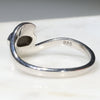 Australian Solid Boulder Opal Silver Ring - Size  6 Code - R267