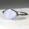 Natural Opal Pattern with Unique Ironstone Freckles