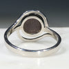 Australian Boulder Opal Silver Ring - Size 7.75 Code - R537