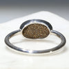 Silver Opal Ring Rear View
