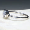 Natural Australian Boulder Opal Silver Ring - Size 10.5 Code - R60