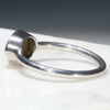 Natural Australian Boulder Opal Silver Ring - Size 10.5 Code - R60