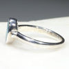 Silver Opal Ring Side View