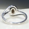 Natural Australian Boulder Opal Silver Ring - Size 4.5 Code - R184