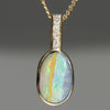 Australian Opal Pendant Gold