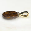 Australian Boulder Opal and Diamond Gold Pendant Code -GPA159