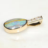 Simple 10k Gold Design with Natural Diamonds