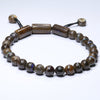 Natural Australian Boulder Opal Adjustable Bracelet